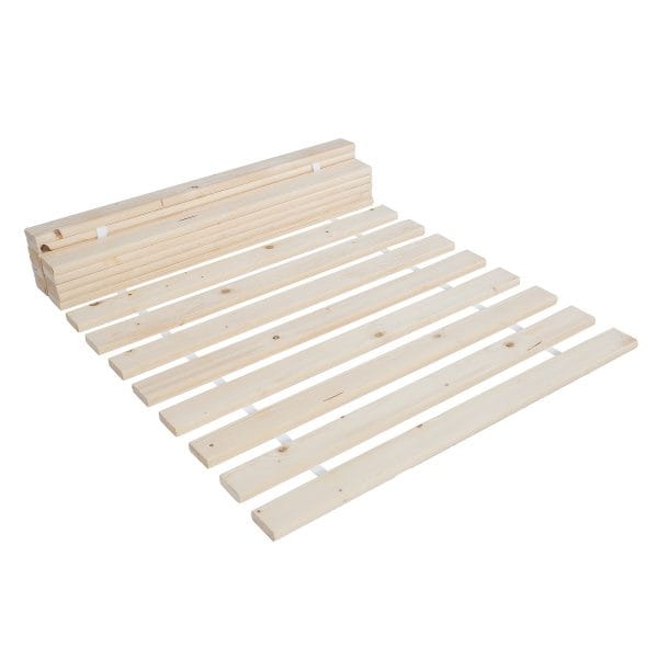 Prosty stelaż rolowany z listew sosnowych